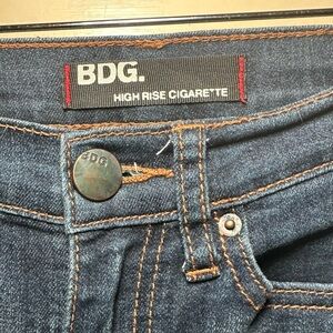 BDG high rise cigarette jeans